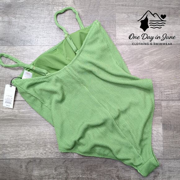 Shade & Shore Smocked One Piece Swimsuit Size L - Picture 5 of 5